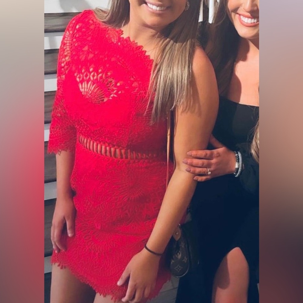 Red Saylor dress